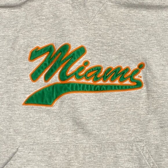 Team Edition Apparel Mens XL Miami Dolphins Gray Pullover Hoodie Sweatshirt NFL - Picture 1 of 13